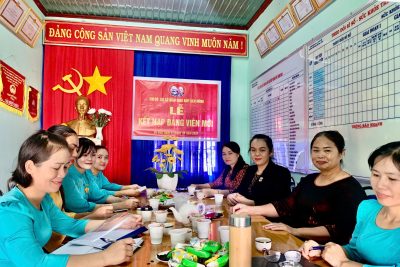 Ngày 03/10/2025. Chi bộ thêm thành viên mới. Chúc đồng chí luôn xuất sắc nhiệm vụ được giao