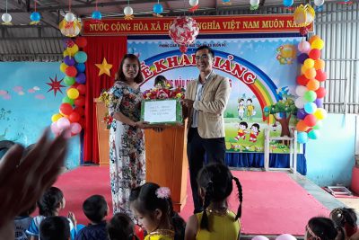 Trường Mầm non Búp Sen Hồng khai giảng năm học mới 2019 – 2020